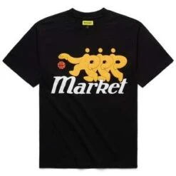 MARKETMORNING PICK UP T-SHIRT - Black