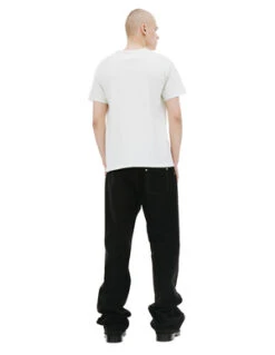 Maison MargielaLogo Cotton T-shirt - White -Modern Pant Wear Shop Maison Margiela Logo cotton t shirt 20230412234730 2