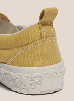 YMCMen's Slip On Canvas Sneakers - Yellow -Modern Pant Wear Shop Men s Slip On Canvas Trainers Yellow 20230608141830 2