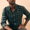 Faherty BrandMovement Shirt - Blackwatch Plaid -Modern Pant Wear Shop Movement Shirt in Blackwatch Plaid 20231014182349