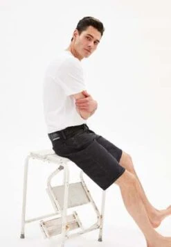 ArmedangelsNaail Black Denim - Washed Down Black