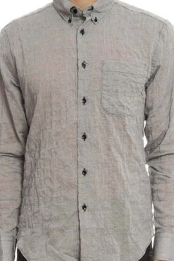 Naked & FamousCrinkle Horizontal Stripes Slim Shirt - Black -Modern Pant Wear Shop Naked Famous Crinkle Horizontal Stripes Slim Shirt 20220811113059