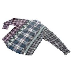 NeedlesFlannel Shirt Cuts Shirt - Multi -Modern Pant Wear Shop Needles Flannel Shirt 7 Cuts Shirt 20230916231003 2