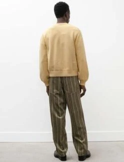 Camiel FortgensNormal Velvet Jeans - Multi Green Stripe -Modern Pant Wear Shop Normal Jeans Velvet Multi Green Stripe 20230412003857 1