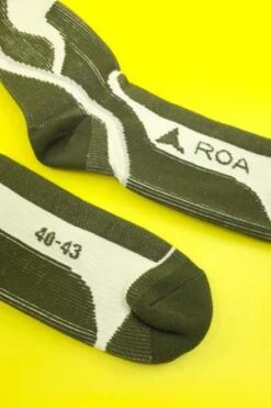 ROALong Socks - Olive/Beige -Modern Pant Wear Shop Olive Beige Long Socks 20230404220339 1