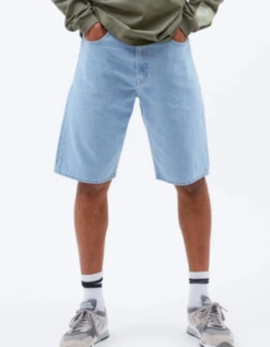 Dr. DenimOmar Shorts - Pebble Superlight Retro