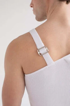 FANGNYC One Shoulder Knit Tank -Modern Pant Wear Shop One Shoulder Knit Tank 20221031170700 2