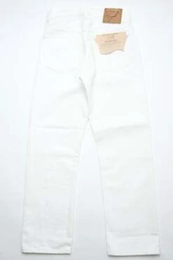 Orslow105 80'S Standard Fit Denim - White -Modern Pant Wear Shop Orslow 105 80 S Standard Fit Denim White 20230614225120 1