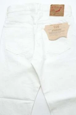 Orslow105 80'S Standard Fit Denim - White -Modern Pant Wear Shop Orslow 105 80 S Standard Fit Denim White 20230614225121