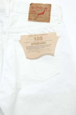 Orslow105 80'S Standard Fit Denim - White -Modern Pant Wear Shop Orslow 105 80 S Standard Fit Denim White 20230614225123