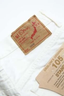 Orslow105 80'S Standard Fit Denim - White -Modern Pant Wear Shop Orslow 105 80 S Standard Fit Denim White 20230614225124