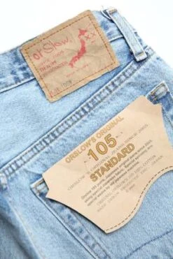 Orslow105 90's Standard Fit Denim - Sky Blue -Modern Pant Wear Shop Orslow 105 90 s Standard Fit Denim Sky Blue 20230614225143