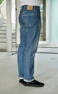 Orslow105 Standard Jeans 2 Year Wash - Blue -Modern Pant Wear Shop Orslow 105 Standard Jeans 2 Year Wash Blue 20230520215240 1