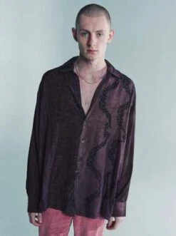 Our LegacyBorrowed Shirt - Antique Wallpaper Print