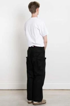 SassafrasOvergrown Pants - Black -Modern Pant Wear Shop Overgrown Pants Military Satin Black 20231018024741