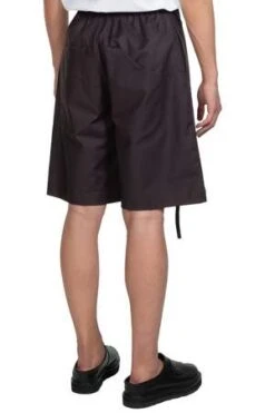 P. AndradeWide Leg Shorts - Grey/Brown -Modern Pant Wear Shop P Andrade Wide Leg Shorts Grey Brown 20221110140200
