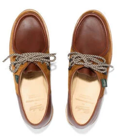 Parabootx Engineered Garments Boots - Michael/Marche Marron Lisse Marron/Velours Whisky -Modern Pant Wear Shop Paraboot x Engineered Garments Boots Michael Marche Marron Lisse Marron Velours Whisky 20221124003818