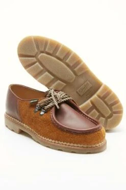 Parabootx Engineered Garments Boots - Michael/Marche Marron Lisse Marron/Velours Whisky -Modern Pant Wear Shop Paraboot x Engineered Garments Boots Michael Marche Marron Lisse Marron Velours Whisky 20221124003821