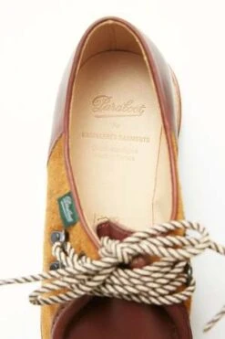 Parabootx Engineered Garments Boots - Michael/Marche Marron Lisse Marron/Velours Whisky -Modern Pant Wear Shop Paraboot x Engineered Garments Boots Michael Marche Marron Lisse Marron Velours Whisky 20221124003822 1