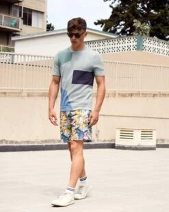 Poplin & Co.Shorts - Parrot Paradise Print -Modern Pant Wear Shop Parrot Paradise Print Shorts 20230414185426 2