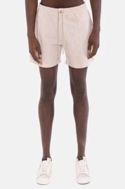 Blue&CreamPerfect Linen Short - Sand