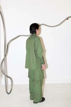 KkCoPierced Double Button Down - Fern -Modern Pant Wear Shop Pierced Double Button Down in Fern 20231009221701