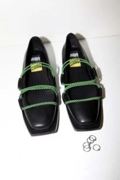 KkCoUnisex KkCo Pierced Lulu Flats - Black -Modern Pant Wear Shop Pierced Lulu Flats in Black 20221014224820 4