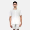 Blue&CreamPool Terry Short Sleeve Buttondown - Chic Cream -Modern Pant Wear Shop Pool Terry Short Sleeve Buttondown Chic Cream 20230711231519