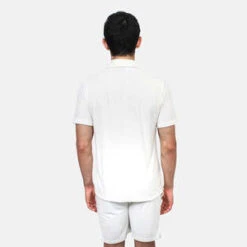 Blue&CreamPool Terry Short Sleeve Buttondown - Chic Cream -Modern Pant Wear Shop Pool Terry Short Sleeve Buttondown Chic Cream 20230711231519 2