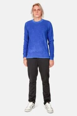 Cotton CitizenPresley Long Sleeve - Vintage Cobalt -Modern Pant Wear Shop Presley Long Sleeve Vintage Cobalt 20220910035201 3