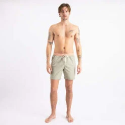 Banks JournalPrimary Elastic Boardshort - Green Tea -Modern Pant Wear Shop Primary Elastic Boardshort in Green Tea 20220306221742 1