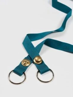 MAN-TLER13 2 Keyring - Lake/Brass -Modern Pant Wear Shop R13 Keyring 2 Lake Brass 20221214043106 1