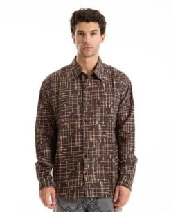 Daily PaperRamzo LS Shirt - Brown -Modern Pant Wear Shop Ramzo LS Shirt 20231019002158 1