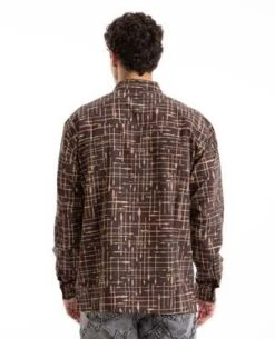 Daily PaperRamzo LS Shirt - Brown -Modern Pant Wear Shop Ramzo LS Shirt 20231019002159