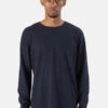 Blue&CreamReade Long Sleeve Tee - Navy -Modern Pant Wear Shop Reade Long Sleeve Tee Navy 20220811132307
