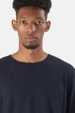 Blue&CreamReade Long Sleeve Tee - Navy -Modern Pant Wear Shop Reade Long Sleeve Tee Navy 20220811132308 1