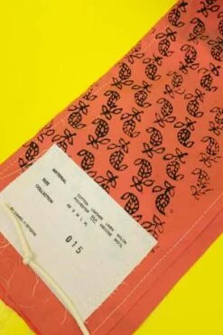 Camiel FortgensSilk Blockprint Shawl - Red -Modern Pant Wear Shop Red Silk Blockprint Shawl 20230329021017