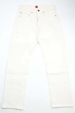 ResoluteSlim Straight Selvedge Denim - Natural