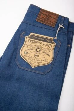 Freenote ClothRios Slim Straight - 12oz Vintage Blue -Modern Pant Wear Shop Rios Slim Straight 12oz Vintage Blue 20230512183724 4