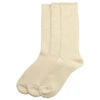 RototoRoToTo Organic Daily 3-Pack Ribbed Crew Socks - Ecru -Modern Pant Wear Shop RoToTo Organic Daily 3 Pack Ribbed Crew Socks Ecru 20220311172615