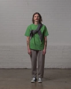 Lady White Co.Rugby T-Shirt - Taupe -Modern Pant Wear Shop Rugby T Shirt in Taupe 20230316212611