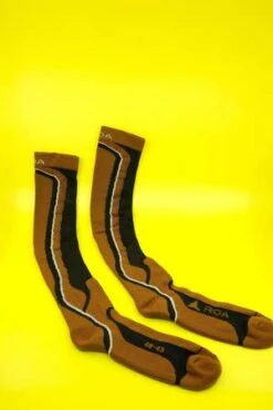 ROALong Socks - Rust/Black