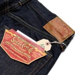 Sugar Canesugar Cane 14.25oz Selvedge Regular Straight - Indigo -Modern Pant Wear Shop SC41947 14 25oz Selvedge Regular Straight Indigo 20230607074250 3