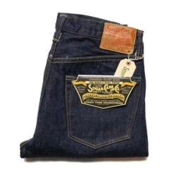 Sugar Cane14.25oz Selvedge Denim Slim Tapered - Indigo