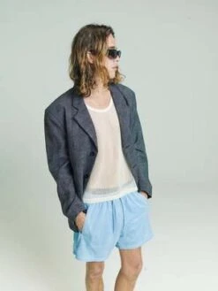 SECOND/LAYERChill Shorts - Baby Blue