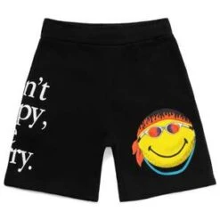 MARKETSmiley Don't Happy, Be Worry Sweatshorts