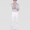 I AND MESlim Leg Jeans - White -Modern Pant Wear Shop Slim Leg Jeans 20190310162510