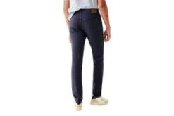 Faherty BrandStretch Terry 5-Pocket Denim - Navy -Modern Pant Wear Shop Stretch Terry 5 Pocket Navy 20221021211907 3