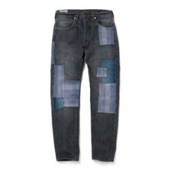 Studio D'ArtisanD1855U Sashiko Boro Denim - Black