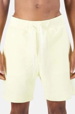Blue&CreamSummer Short - Beach Yellow/White -Modern Pant Wear Shop Summer Short Beach Yellow White 20220811151025